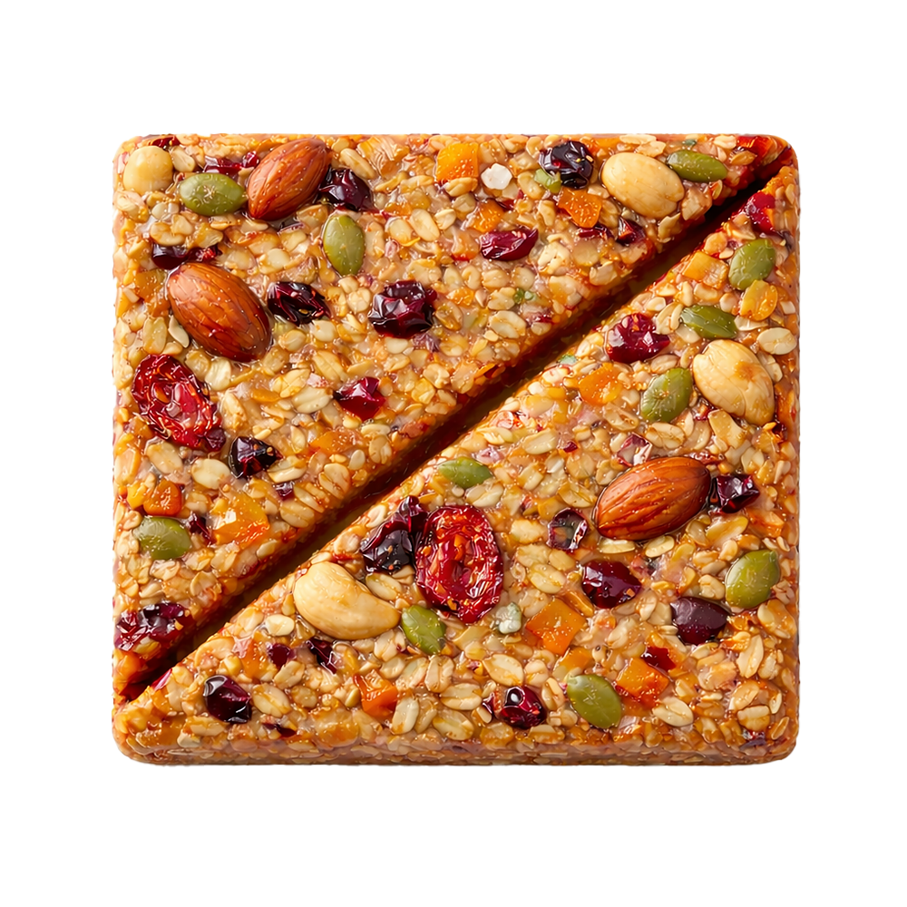 Dagreep productvisual: reep met diagonale breuklijn